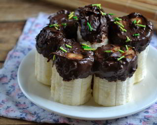 Банан в шоколаде