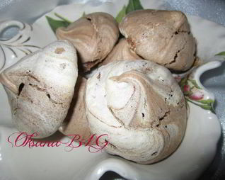 Шоколадное безе