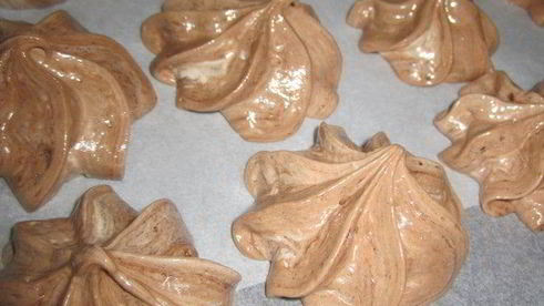 шоколадное безе