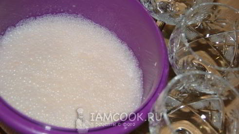 десерт из сметаны и желе