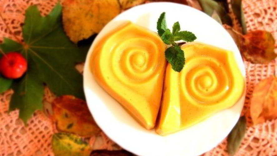 Рецепт десерт из запеченной тыквы