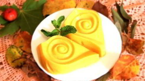 десерт из запеченной тыквы