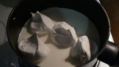 десерт плавающие острова