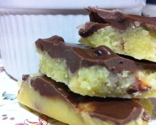 Десерт Toffy с шоколадом и морской солью