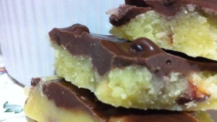 Рецепт десерт toffy с шоколадом и морской солью