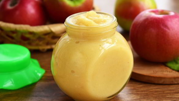 Рецепт Домашнее яблочное пюре Неженка
