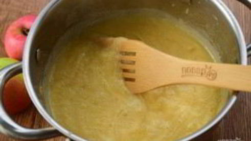 домашнее яблочное пюре неженка