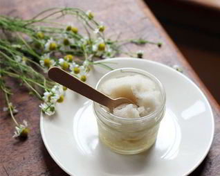 Душистый сорбет с ромашкой и медом