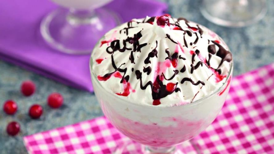 Рецепт финский десерт с клюквой