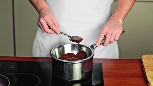 финский десерт с клюквой