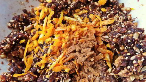 фруктово-ореховая колбаса