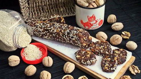 фруктово-ореховая колбаса