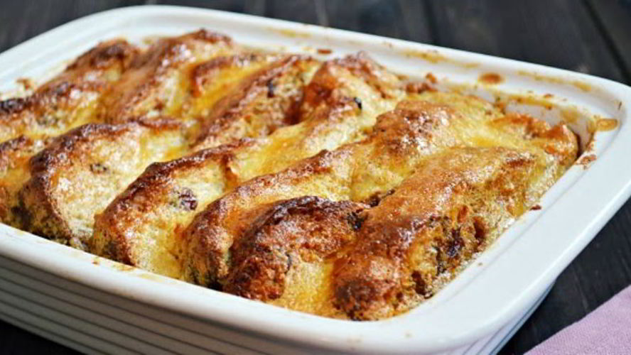 Рецепт хлебный пудинг