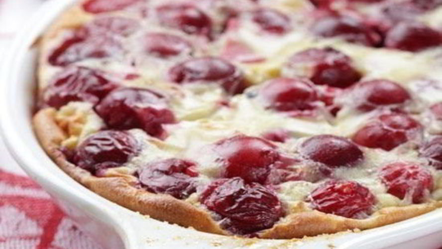 Рецепт клафути с вишней по-французски