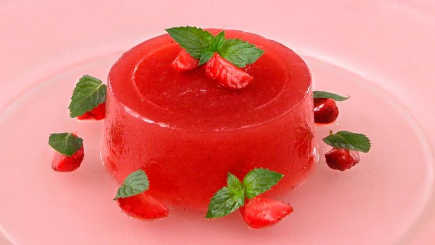 Рецепт клубничное желе