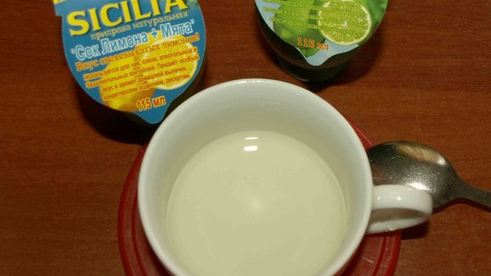 клубничный сорбет без сахара