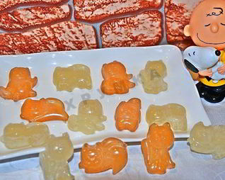 Домашние конфеты-леденцы в микроволновке