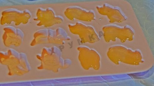 домашние конфеты-леденцы в микроволновке