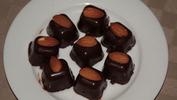 Рецепт Домашние конфеты с вишневым ликером