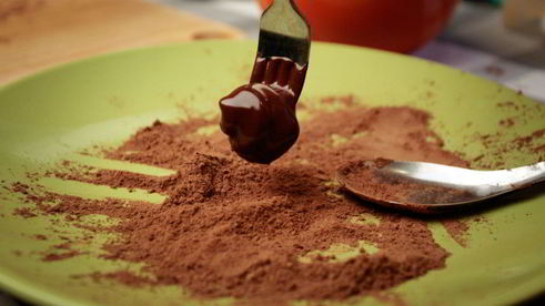 домашние шоколадные конфеты