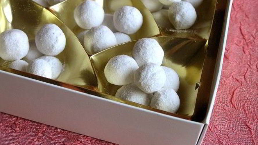 Рецепт конфетки клюква в снегу