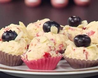 Конфеты из миндаля и белого шоколада