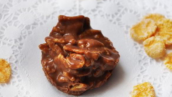 Рецепт Конфеты из шоколадных батончиков c кукурузными хлопьями