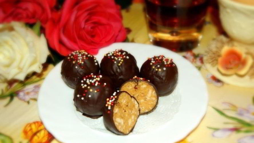 Рецепт конфеты из тыквенного пюре