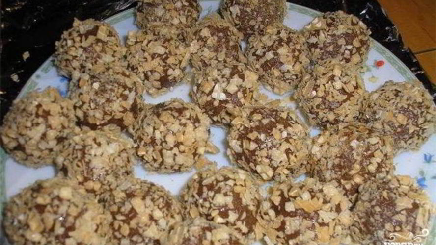 Рецепт конфеты курочка ряба