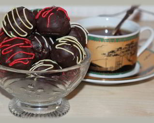 Конфеты Ореховый микс с клюквой