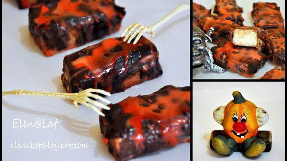 Рецепт Конфеты Птичье молоко с сыром Филадельфия