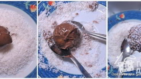 конфеты с трюфельно-фруктовой начинкой