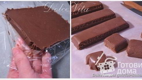 конфеты с трюфельно-фруктовой начинкой