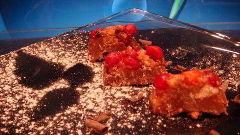 конфеты шоколадные с калиной