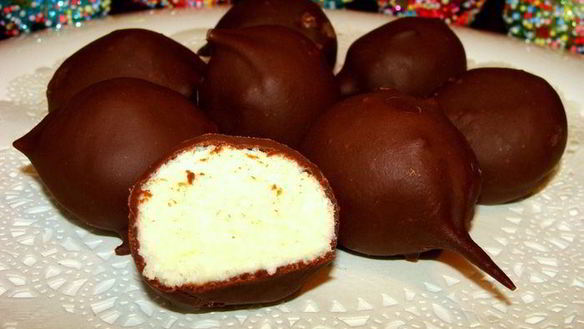 Рецепт Конфеты Снежки в шоколаде