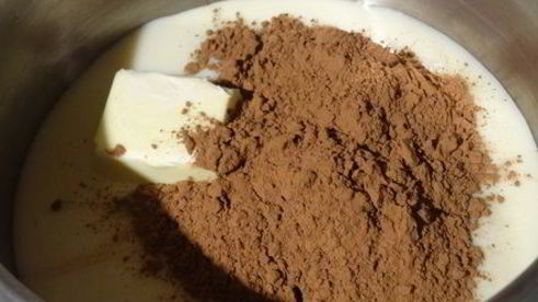 конфеты трюфель на сгущённом молоке