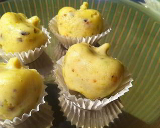 Конфеты Яблочко из сказки с фисташками