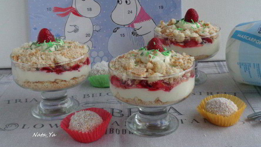 Рецепт королевский десерт с маскарпоне