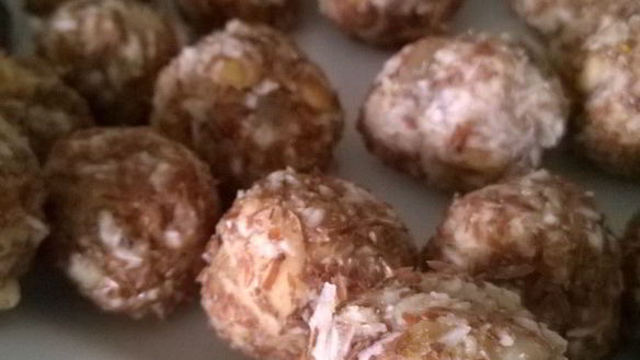 Рецепт Полезные конфеты с бананом