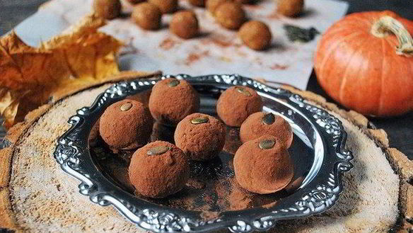 Рецепт Полезные тыквенные конфетки