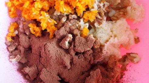 шоколадные конфеты из пшена