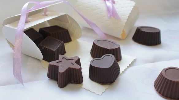 Рецепт Шоколадные конфеты с начинкой