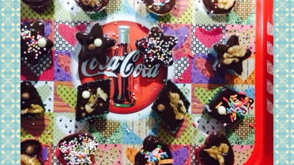 Рецепт Шоколадные конфеты с орехом пекан и апельсином