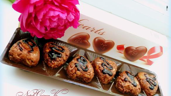 Рецепт Шоколадные конфеты с овсяными хлопьями