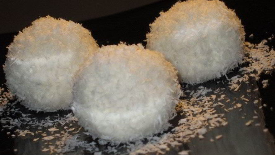 Рецепт творожные конфеты с миндалем и кокосом