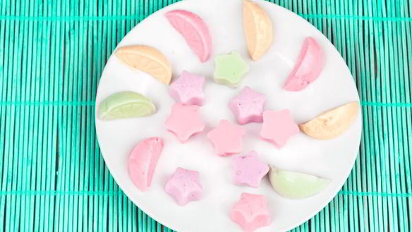 Рецепт Желейные конфеты из йогурта