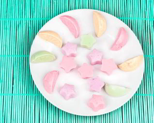 Желейные конфеты из йогурта
