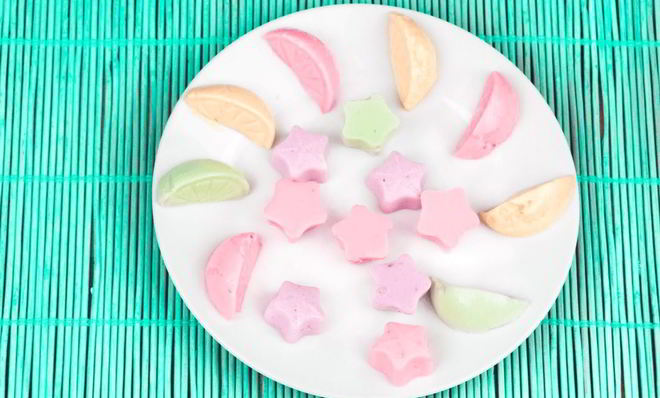 Желейные конфеты из йогурта