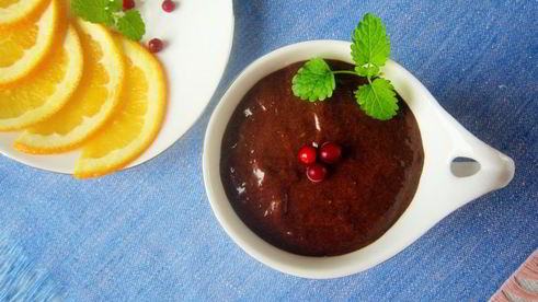 бананово-шоколадный крем