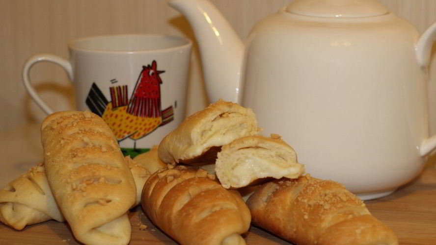 Рецепт булочки с заварным кремом